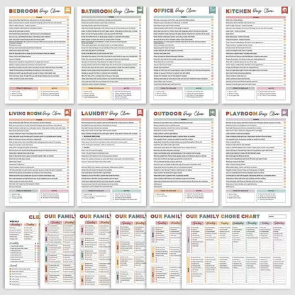 ADHD Cleaning Planner