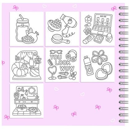 Girl Therapy Coloring Book