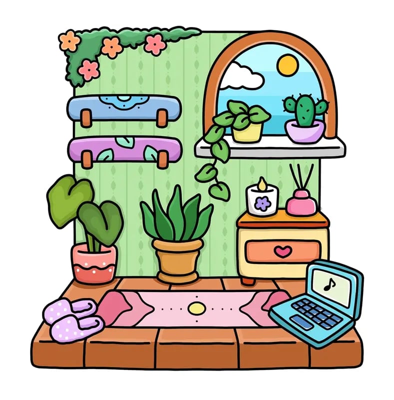 Girl Therapy Coloring Book