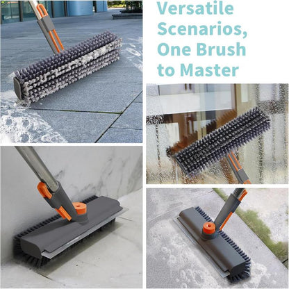 3 in 1 Floor Scrub Brush with Long Handle