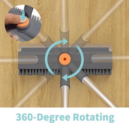 3 in 1 Floor Scrub Brush with Long Handle