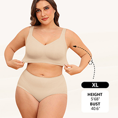 💜LAST DAY PROMOTION - 50% OFF💜Women's Seamless Full Coverage Wireless Bra