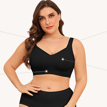 💜LAST DAY PROMOTION - 50% OFF💜Women's Seamless Full Coverage Wireless Bra